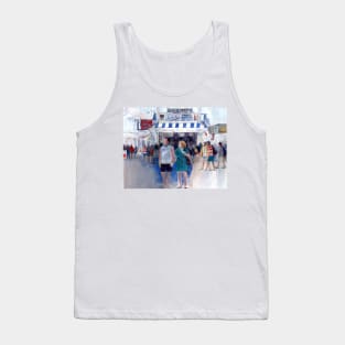 Colors of Summer - New Jersey Shore - Seaside Original Watercolor Print Tank Top